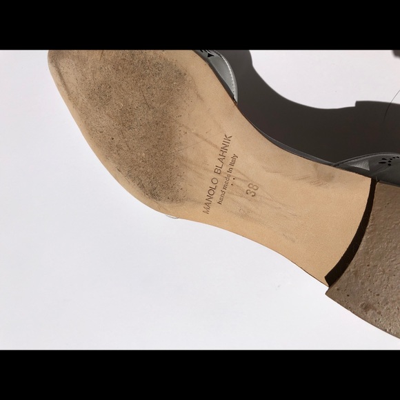 Manolo Blahnik laser-cut pointed flats - Picture 4 of 4